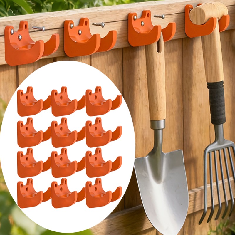 Workshop Tools Hanger - 2-10PCS Heavy-Duty Garden Tool Rack Wall