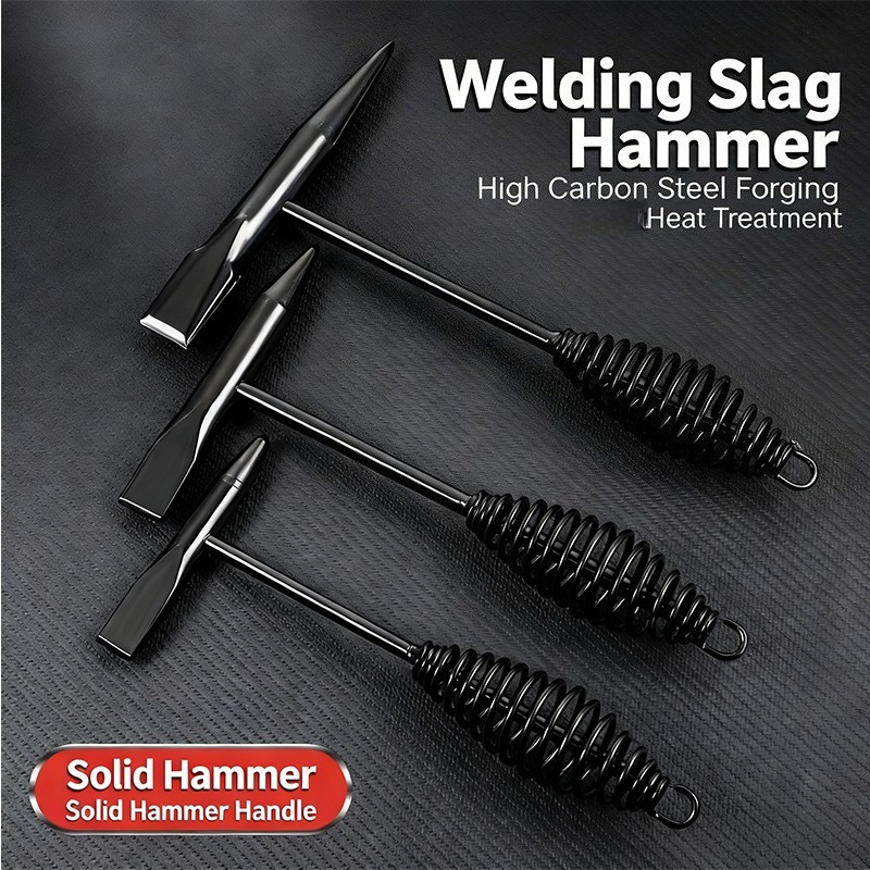 Welding Tools In Workshop - Welding Forged Slag Hammer High Carbon