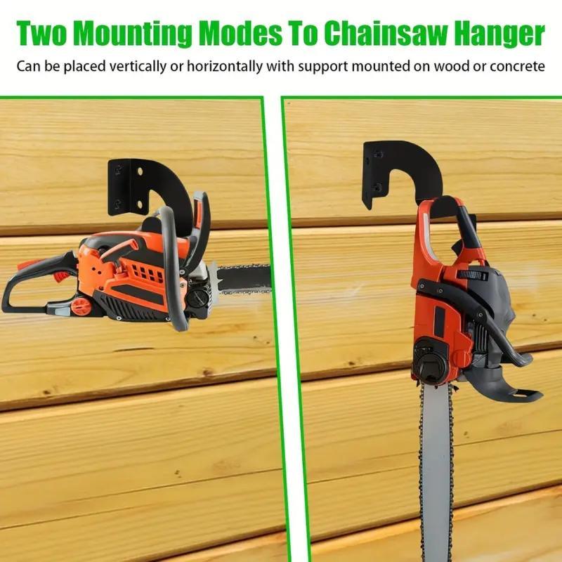 Workshop Tools Hanger - 1pcs Chainsaw Wall Mount Heavy Duty
