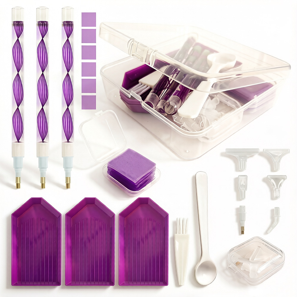 DIY Diamond Painting Tool Kit  - Tool Chest Cabinet recension och pris