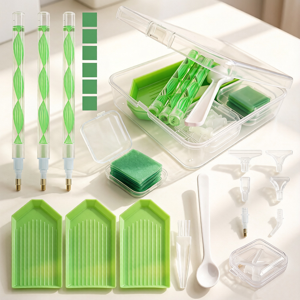 DIY Diamond Painting Tool Kit  - Tool Chest Cabinet recension och pris