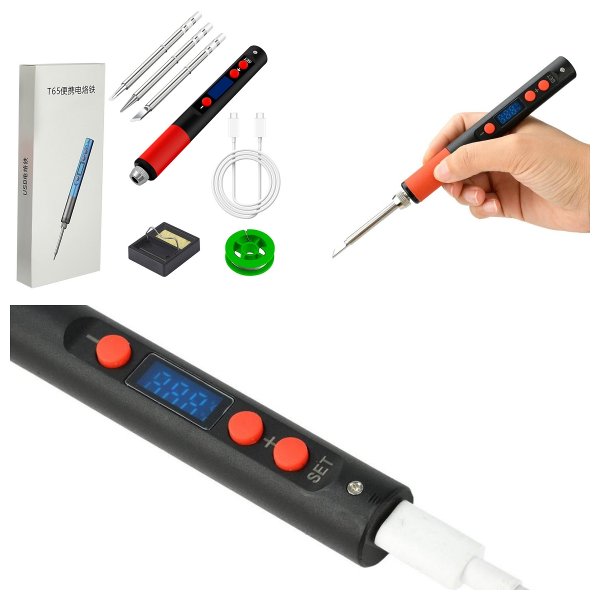 USB Smart Soldering Iron QC/PD - Tools Qc recension och pris