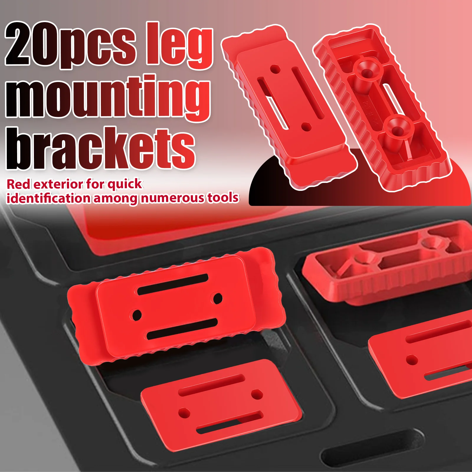 20pcs Mounting Feet for Milwau - Tools In Electrical Workshop recension och pris