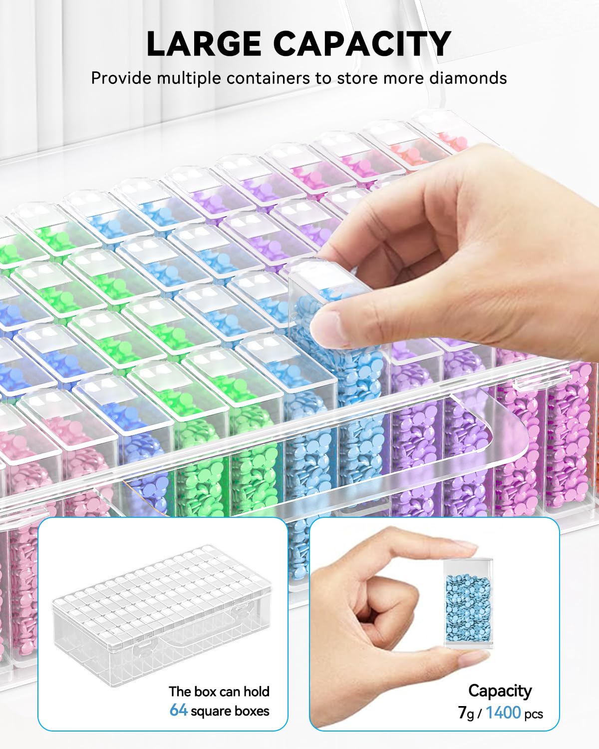 5D DIY Diamond Painting Tools  - Tool Chest Cabinet recension och pris