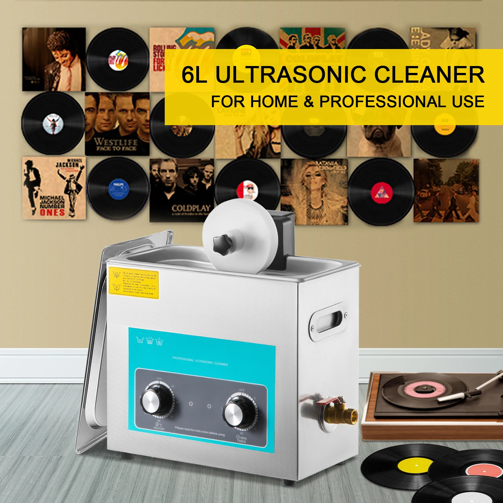 SIHAO 6L Vinyl Record Cleaner  - Workshop Tools And Equipment recension och pris