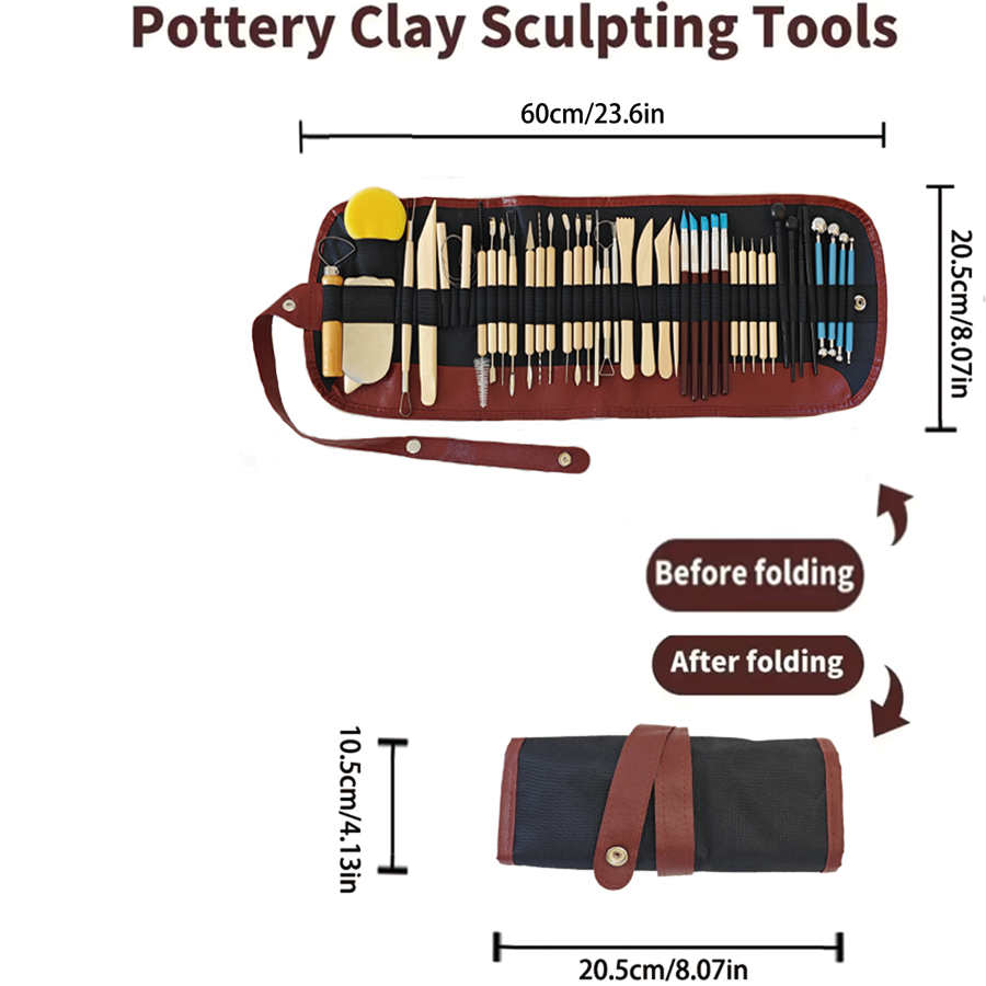Pottery Clay Sculpting Tools K - Workshop Tools For Carpentry recension och pris