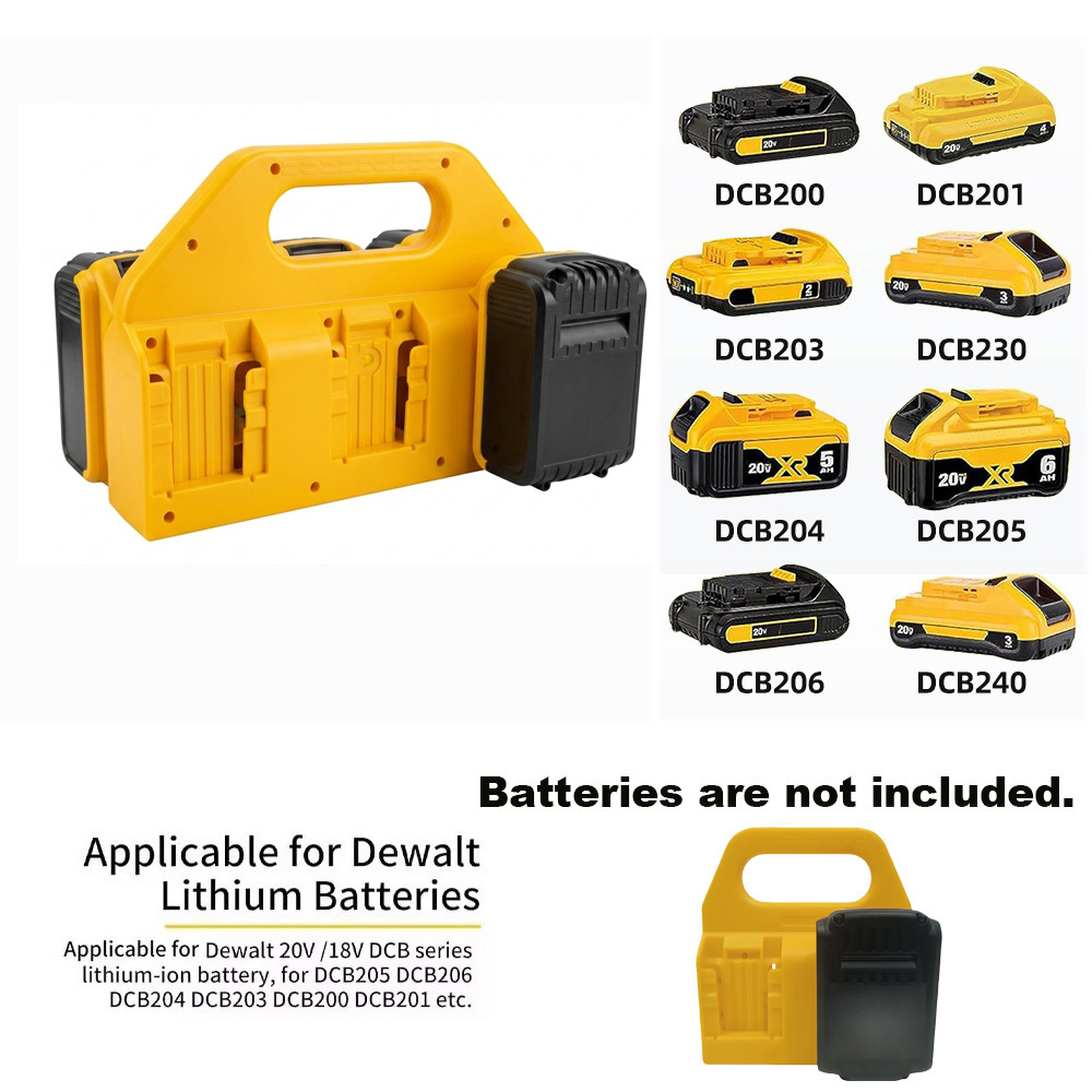For Dewalt 18V Battery Storage - Tools In Electrical Workshop recension och pris