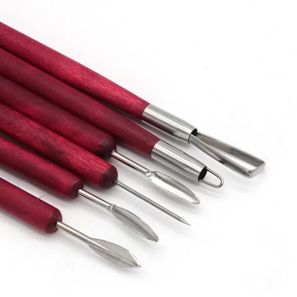6PCS Sculpting Tool Pottery Wo - Workshop Tools For Carpentry recension och pris