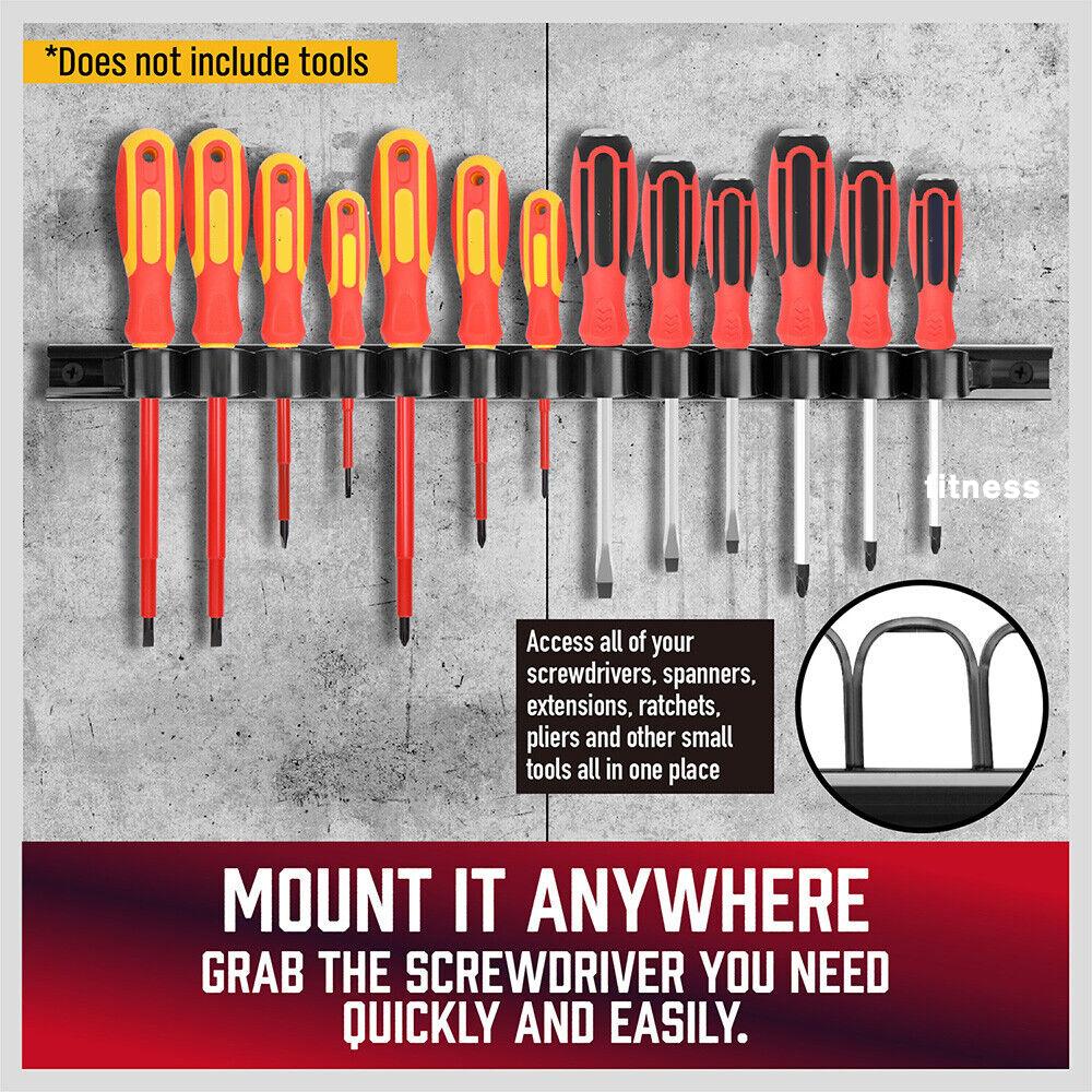 Screwdriver Organizer Wrench O - Workshop Tools Board recension och pris