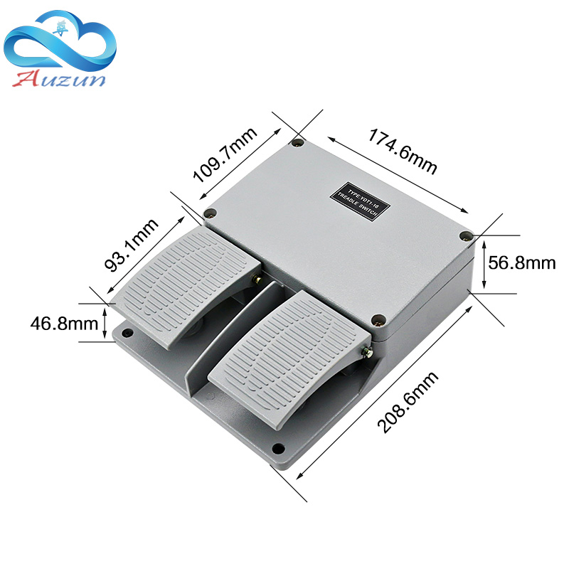 YDT1-16 Foot Switch Aluminum A - Workshop Tools And Equipment recension och pris