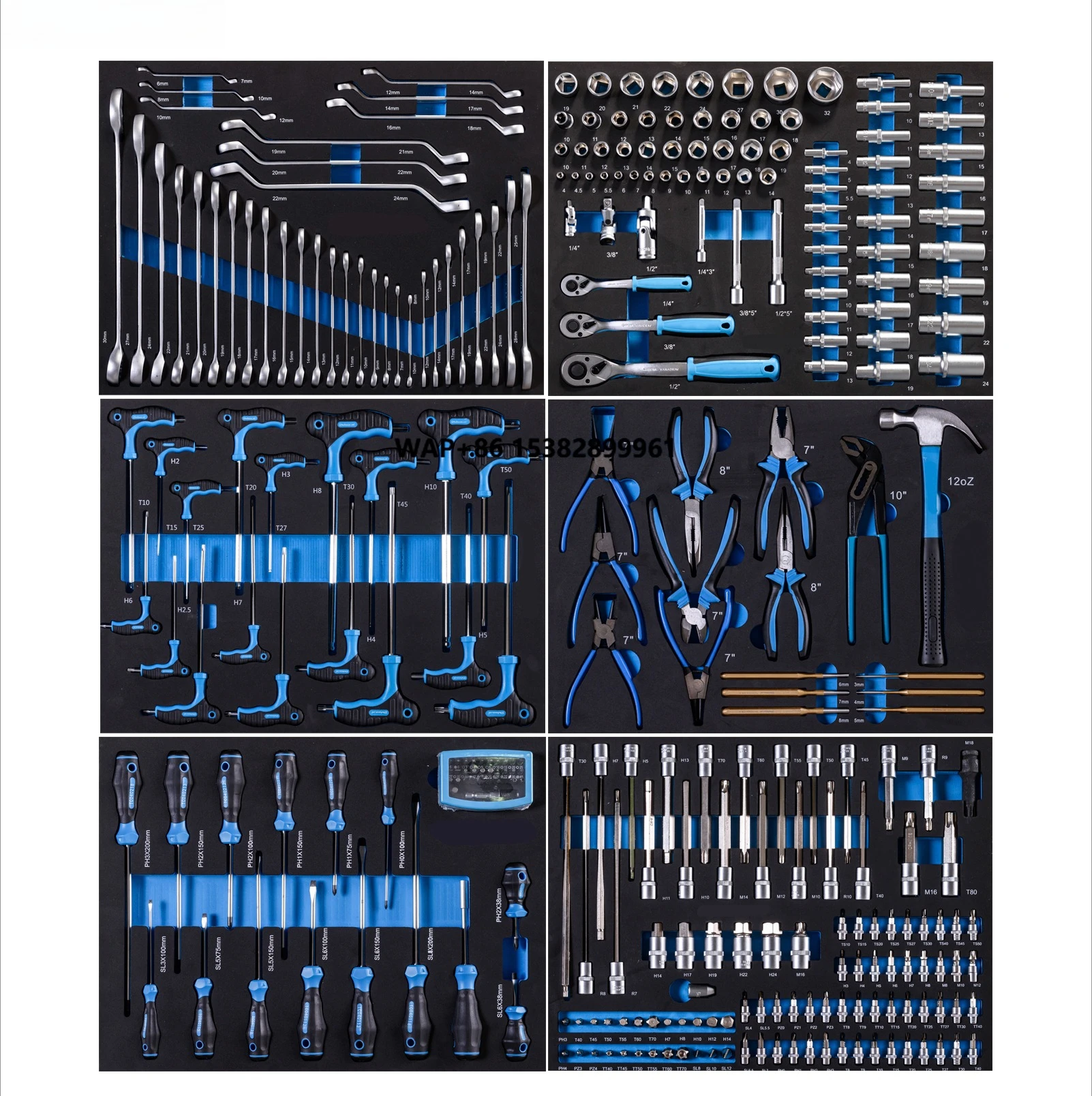 Professional 310pcs CRV Metal  - Workshop Tools In Ship recension och pris