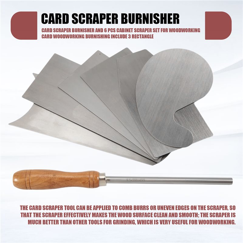 Multifunction Card Scraper Bur - Card Scraper Cabinet recension och pris