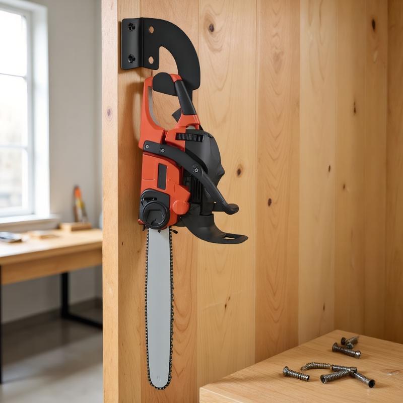1pcs Chainsaw Wall Mount Heavy - Workshop Tools Hanger recension och pris