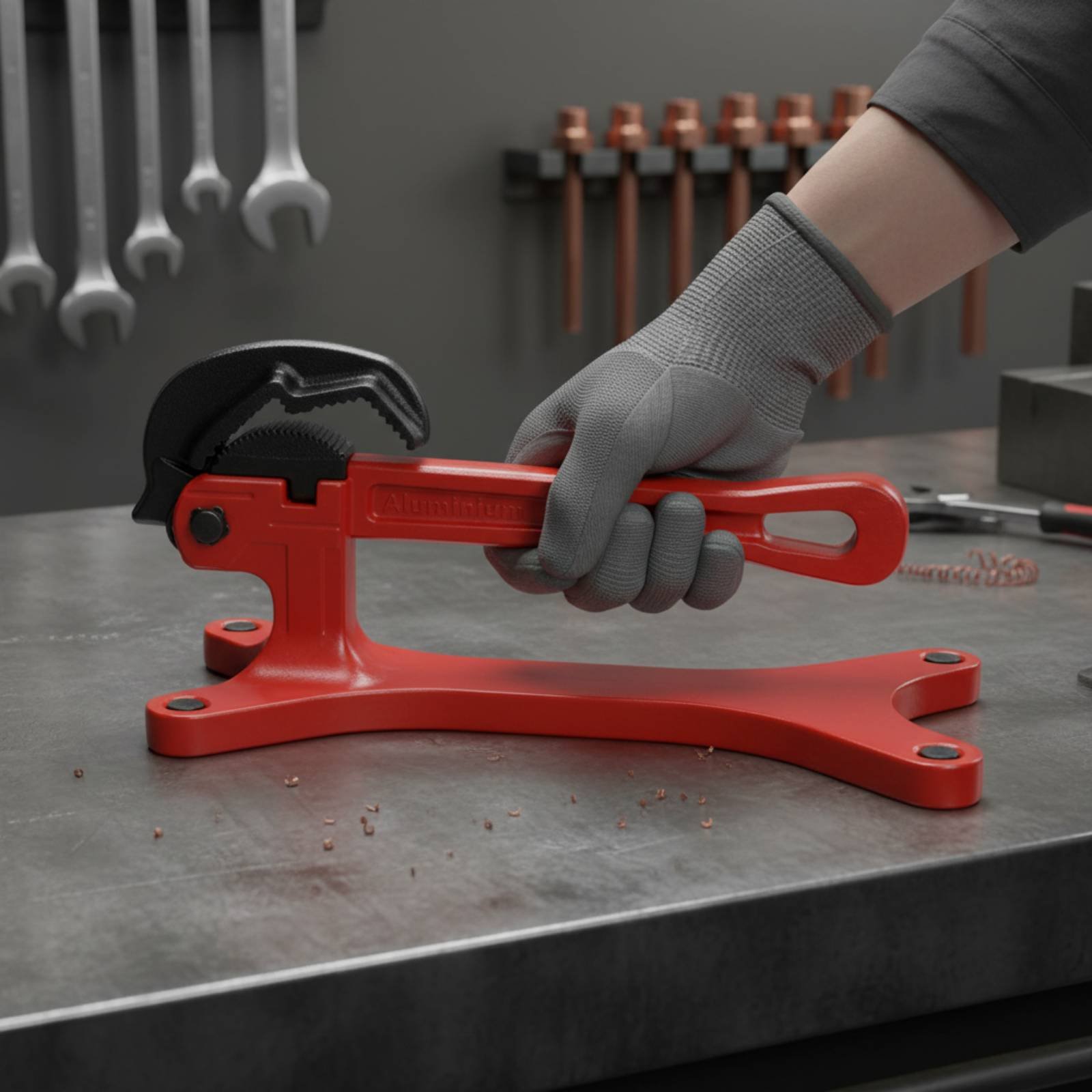 Self-Locking Pipe Wrench Porta - Workshop Tools And Equipment recension och pris