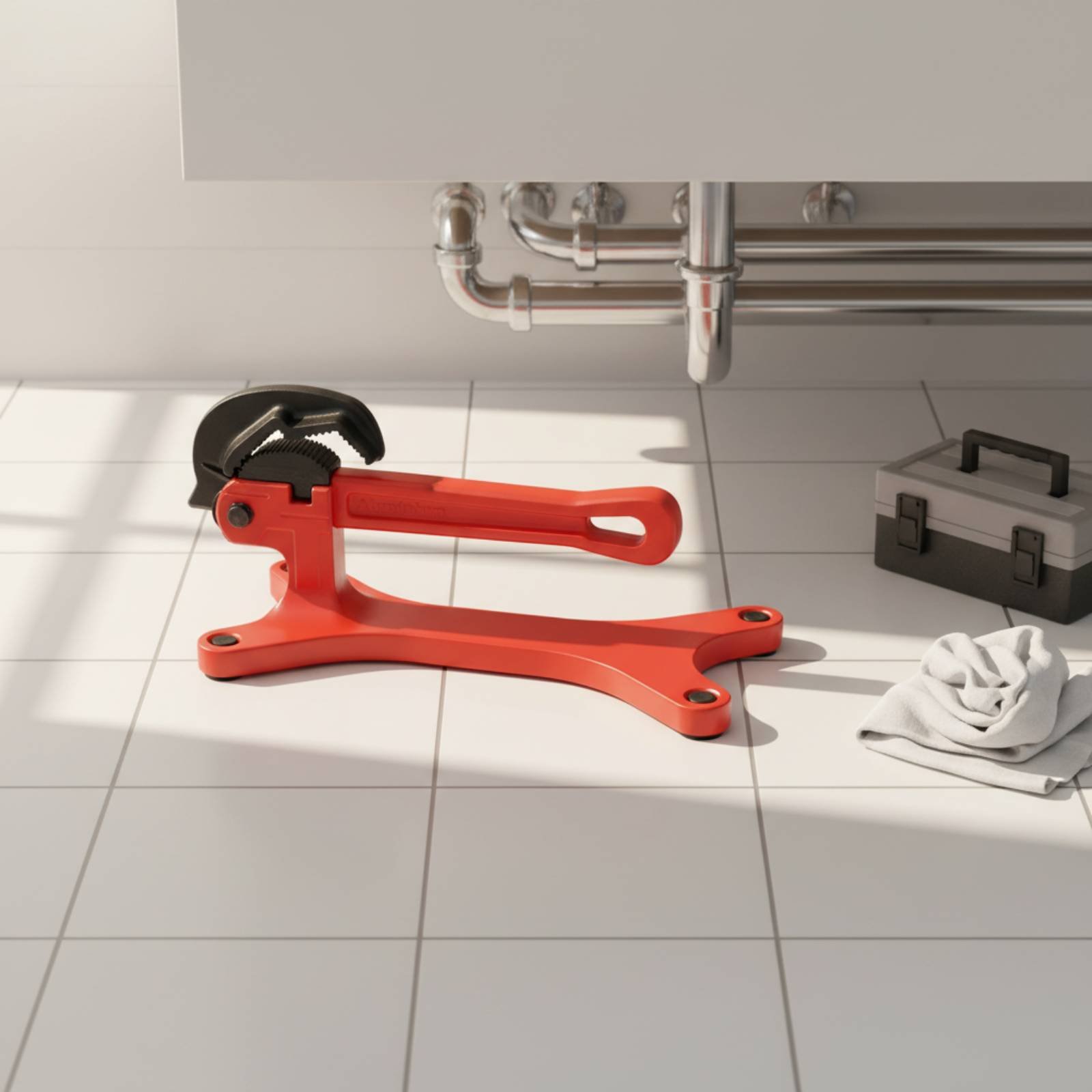 Self-Locking Pipe Wrench Porta - Workshop Tools And Equipment recension och pris
