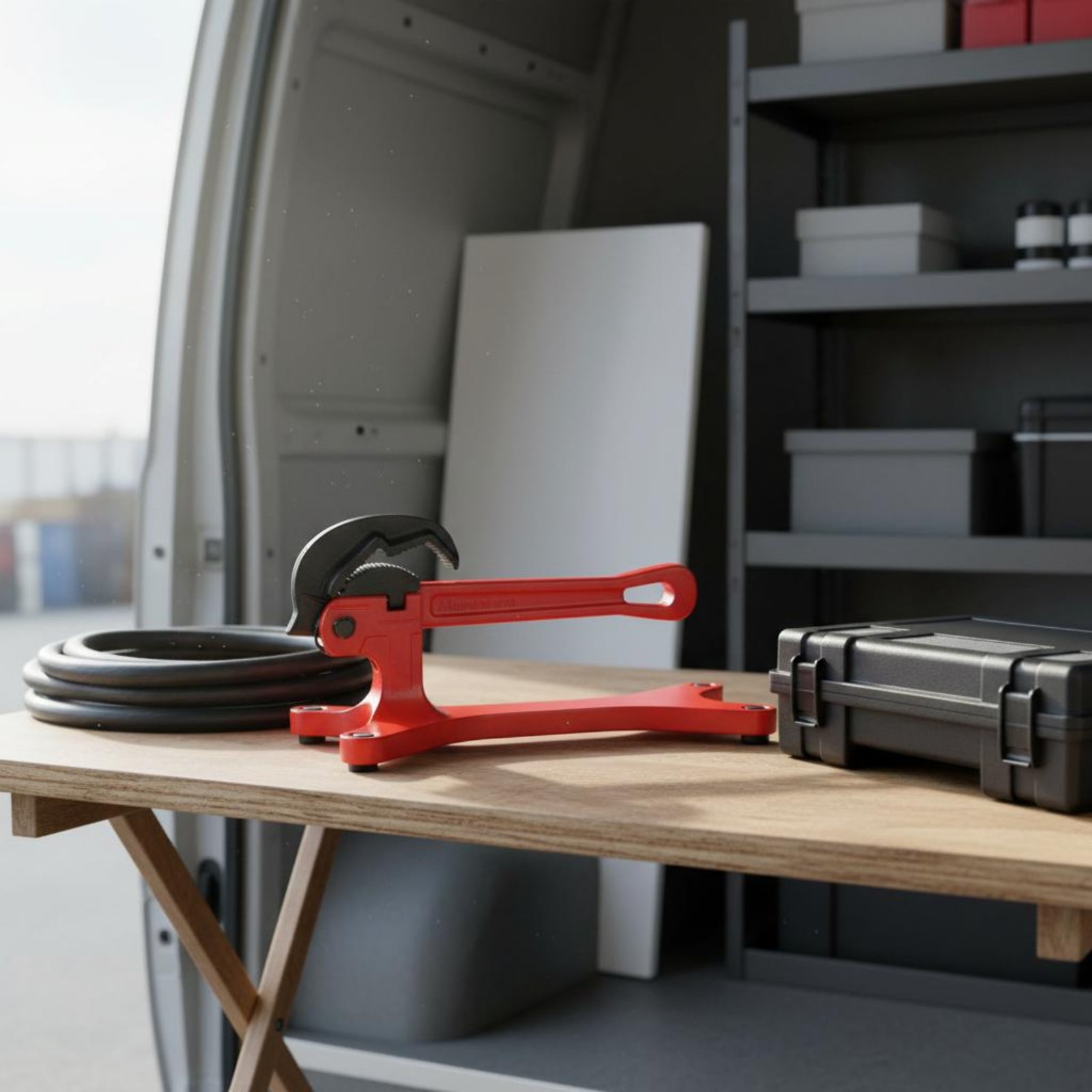 Self-Locking Pipe Wrench Porta - Workshop Tools And Equipment recension och pris