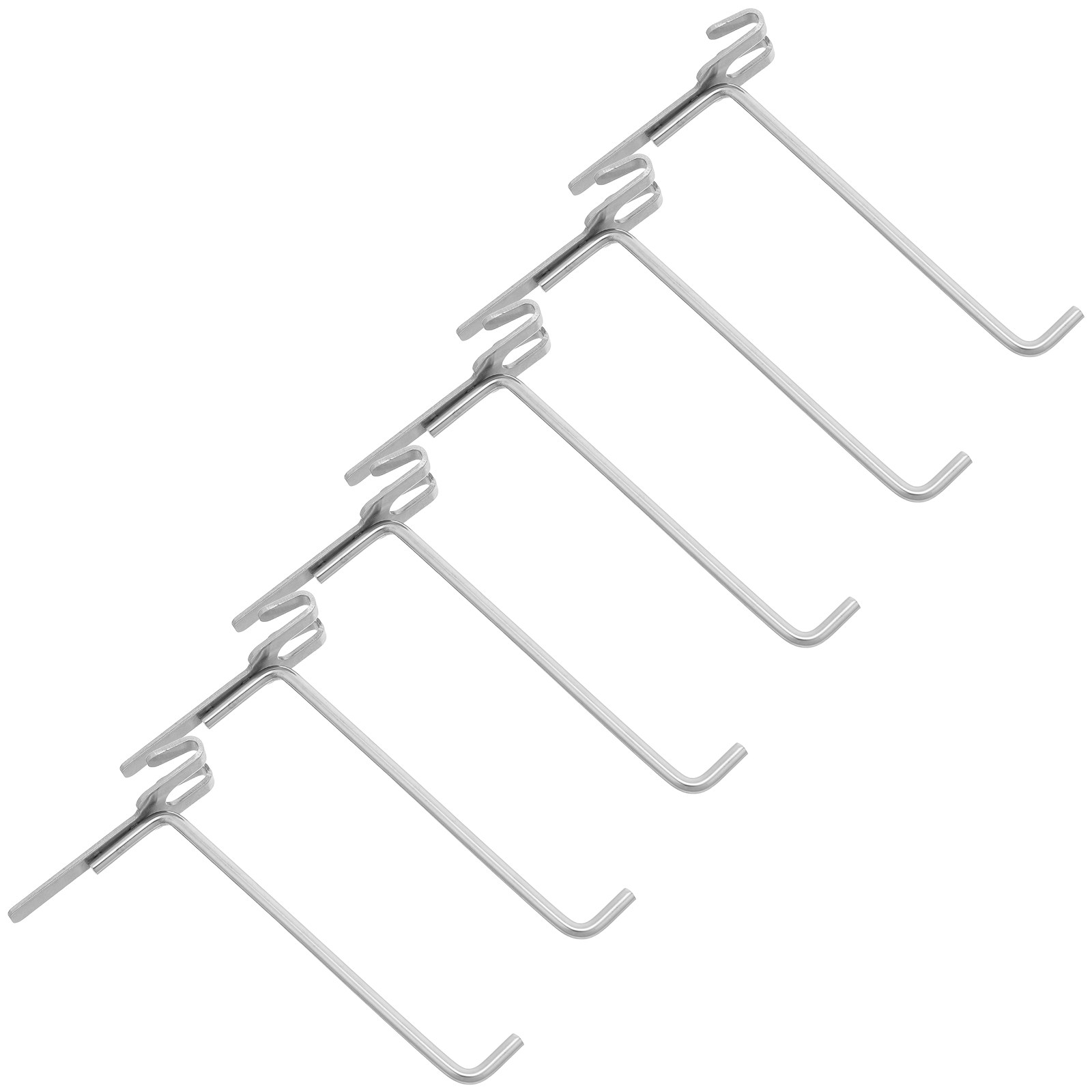 6Pcs Stainless Steel Pegboard  - Workshop Tools Board recension och pris