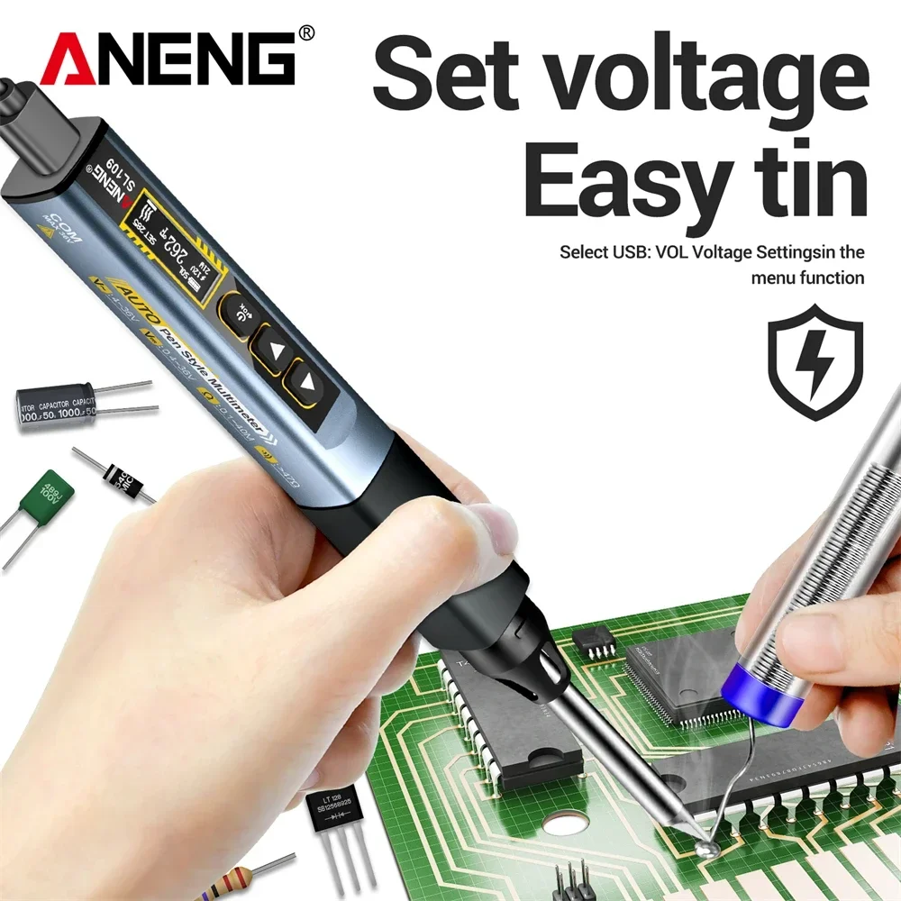 ANENG SL109 rechargeable solde - Tools Qc recension och pris