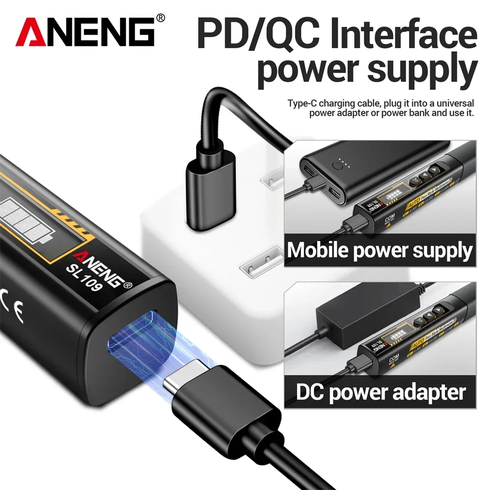 ANENG SL109 rechargeable solde - Tools Qc recension och pris