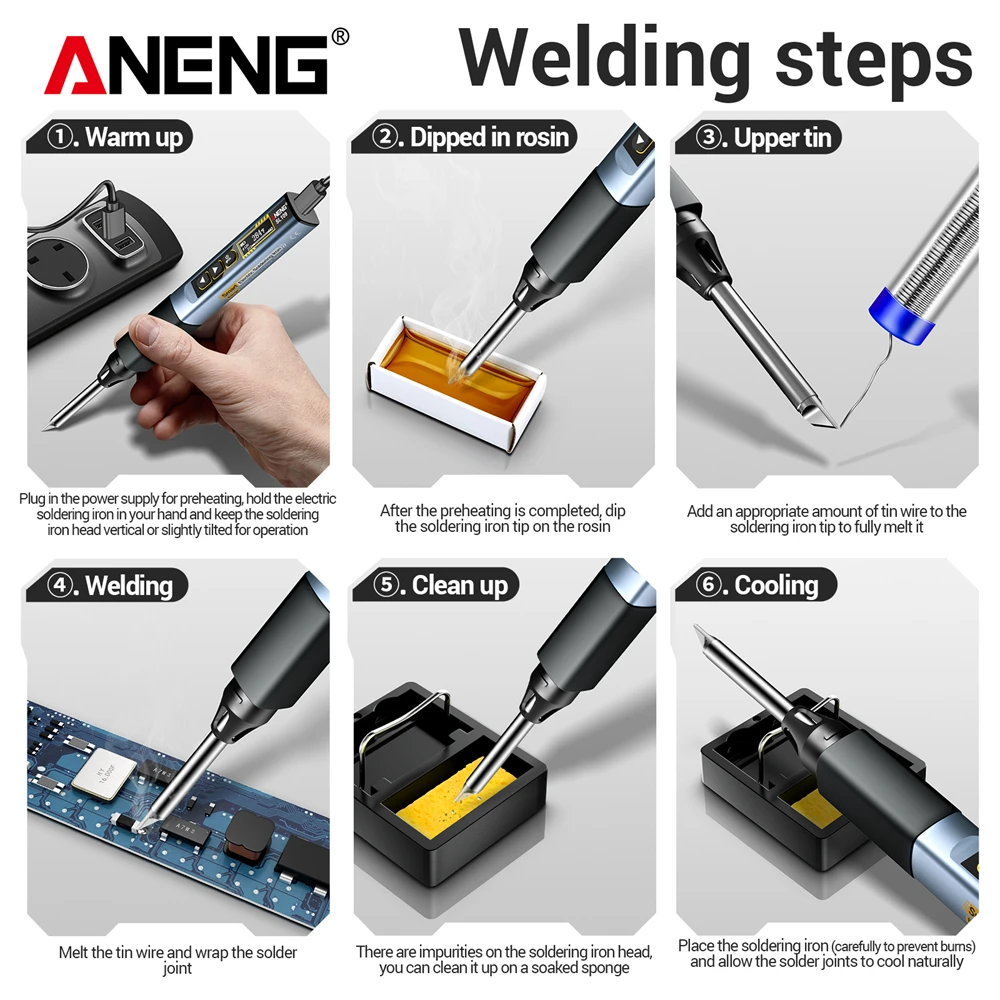 ANENG SL109 rechargeable solde - Tools Qc recension och pris