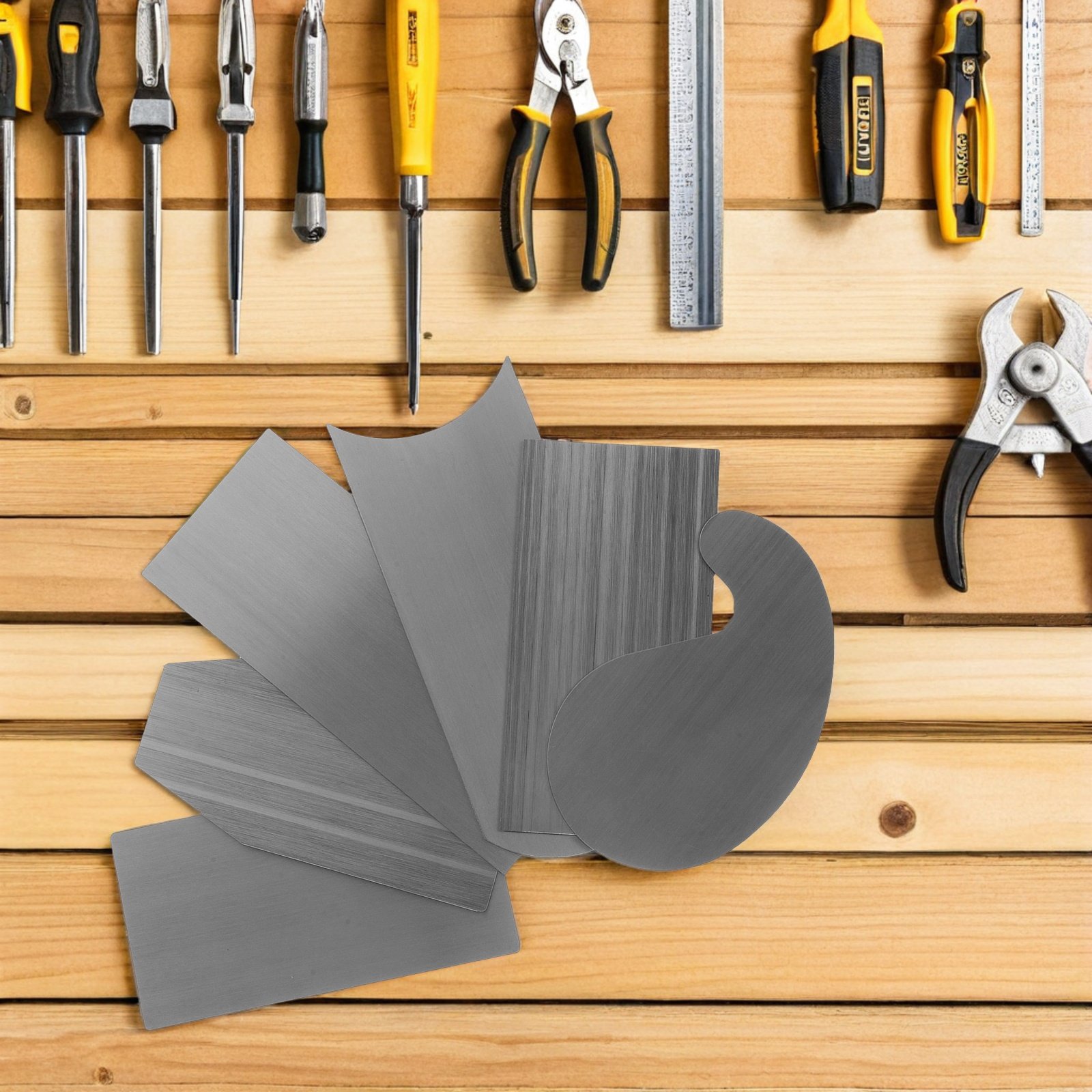 2Sets Multi-Shaped Card Scrape - Card Scraper Cabinet recension och pris