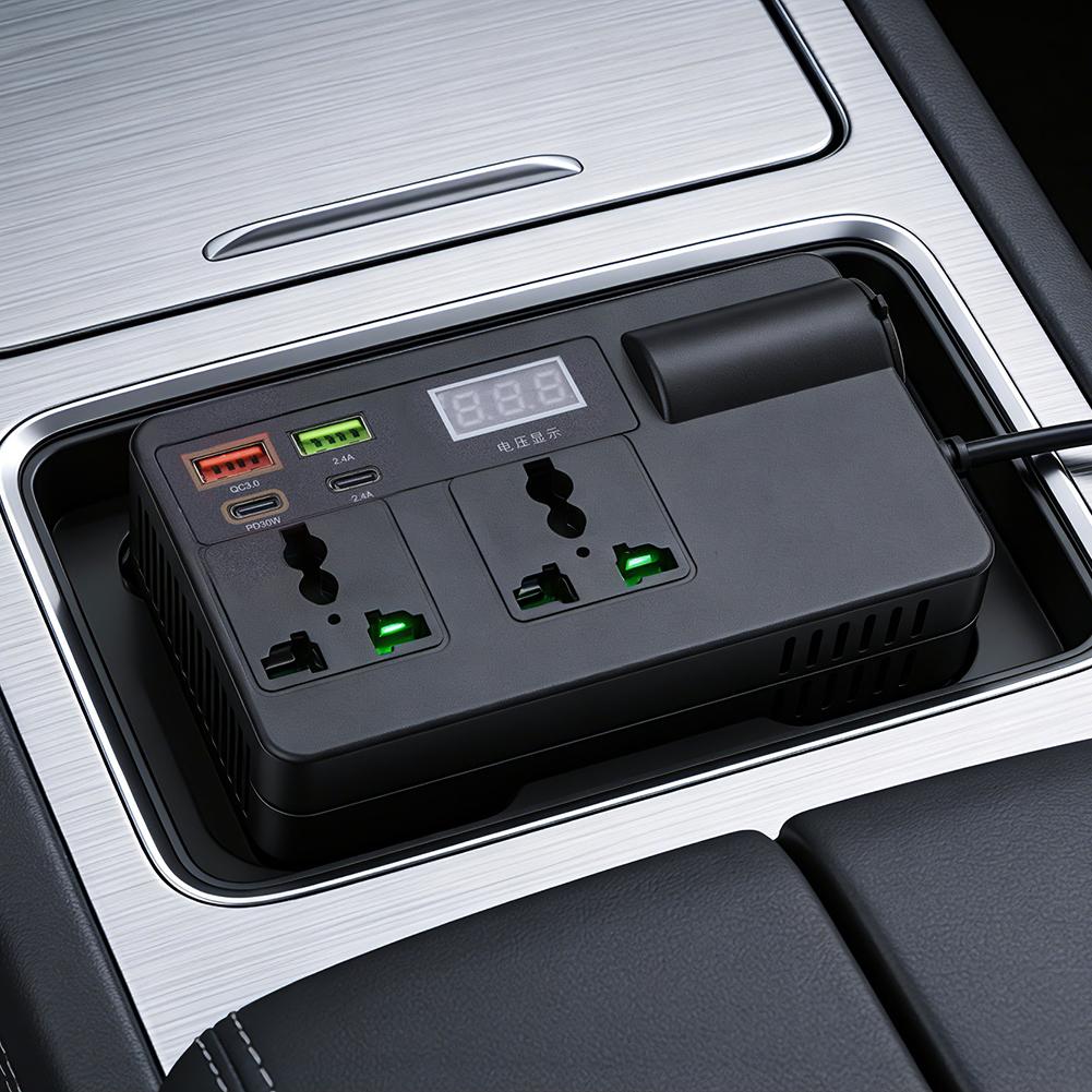 12V/24V Car Inverter 200W DC T - Tools Qc recension och pris