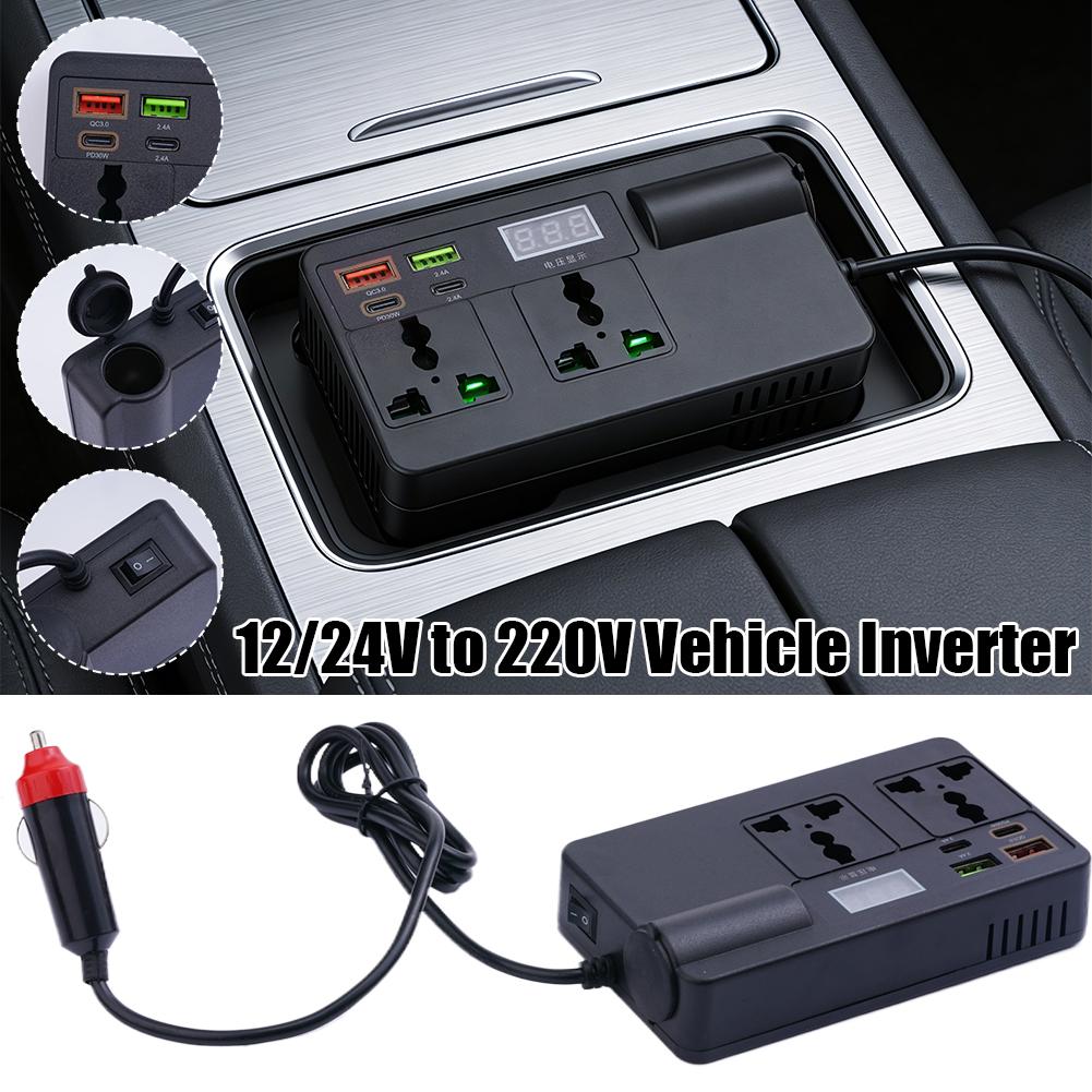 12V/24V Car Inverter 200W DC T - Tools Qc recension och pris