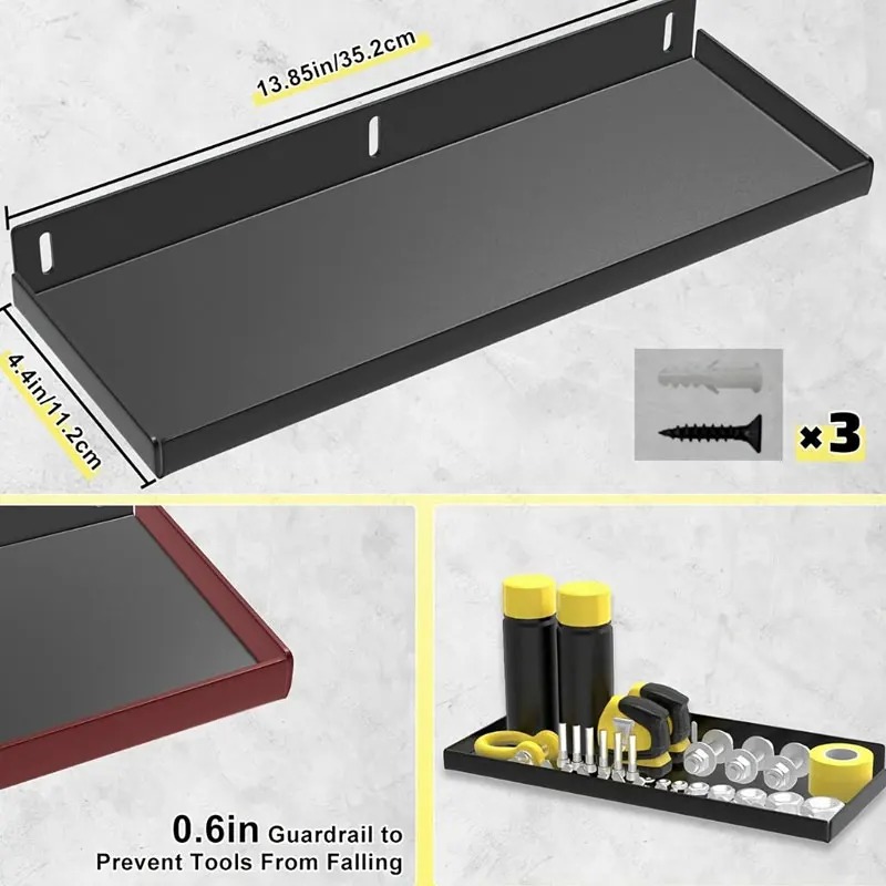 Wall Mounted Metal Tool Hanger - Workshop Tools Hanger recension och pris