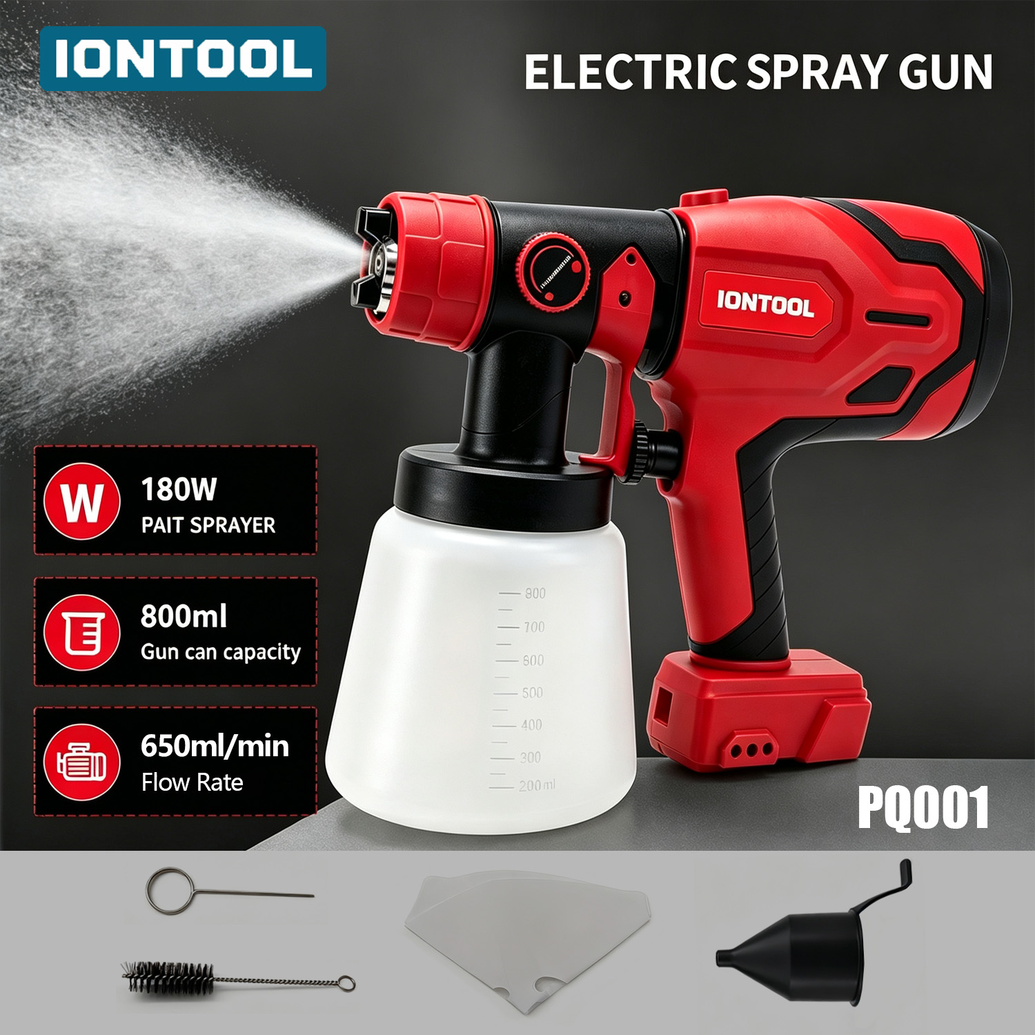 IONTOOL 800ML 180W 650ml/min S - Tools In Electrical Workshop recension och pris