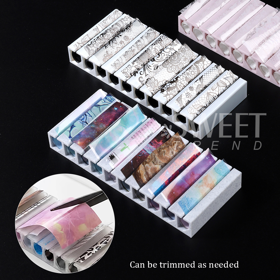 Nail Transfer Foils Storage Bo - Tool Chest Cabinet recension och pris