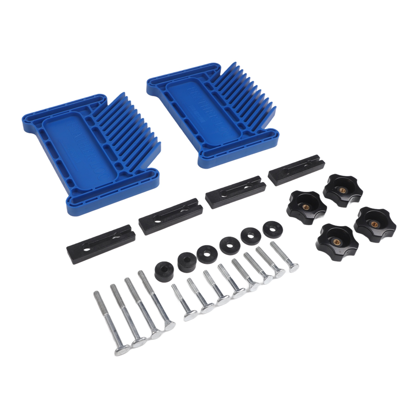 Blue ABS Plastic Feather Board - Workshop Tools Board recension och pris