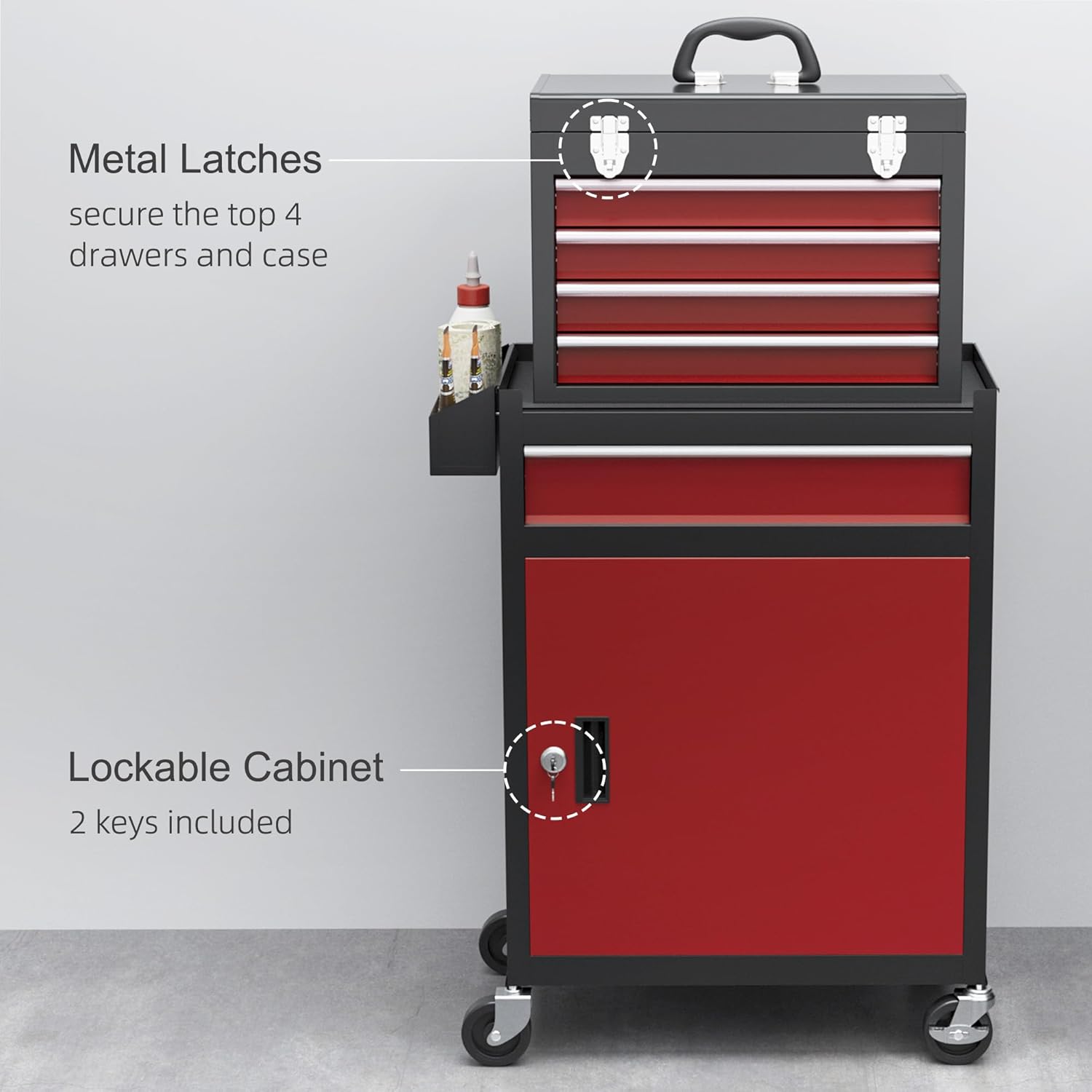 #￥forJINFENG Steel Rolling Too - Tool Chest Cabinet recension och pris