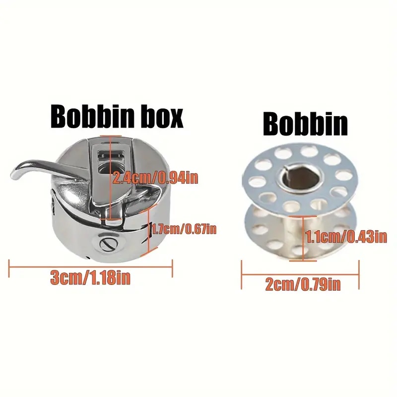 Bobbin Case and Metal Bobbins  - Workshop Tools And Equipment recension och pris