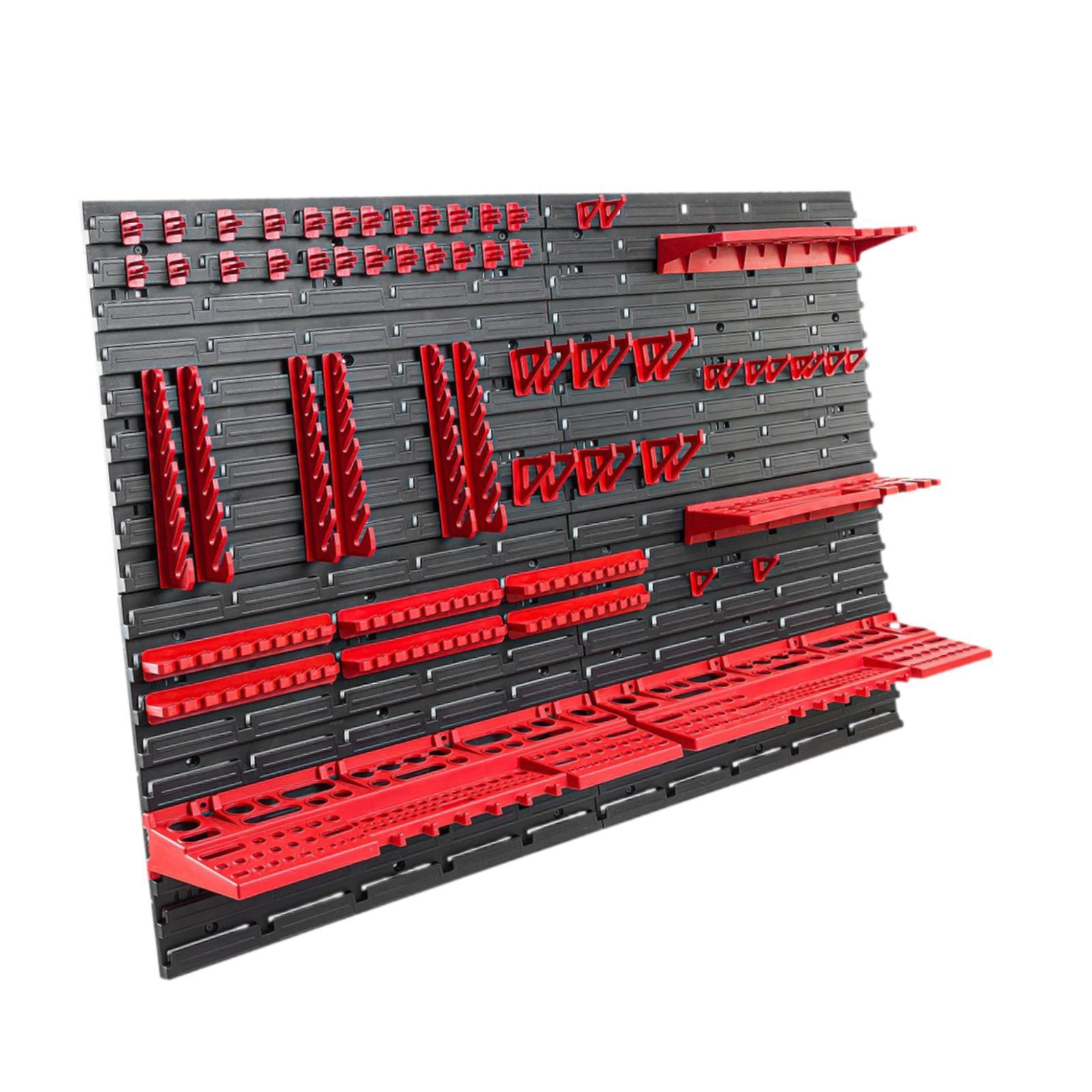 Wall Mounted Storage Bins with - Workshop Tools Board recension och pris